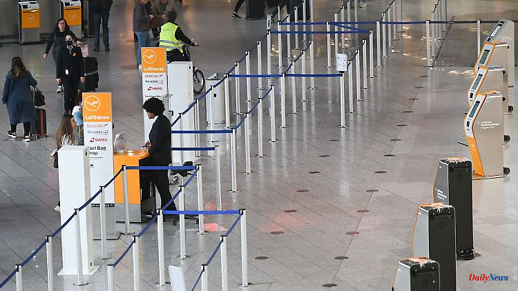 Hesse: Warning strike at Frankfurt Airport: 3,000 strikers expected