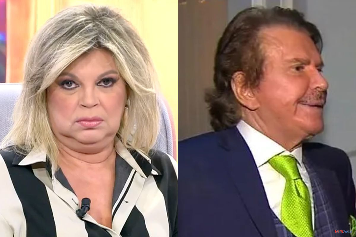 Television Terelu Campos does not bite his tongue when answering Mustache Arrocet: "You are retarded"
