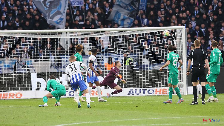 Turned behind with a lot of goals: Hertha BSC started the resounding victory with a dream goal