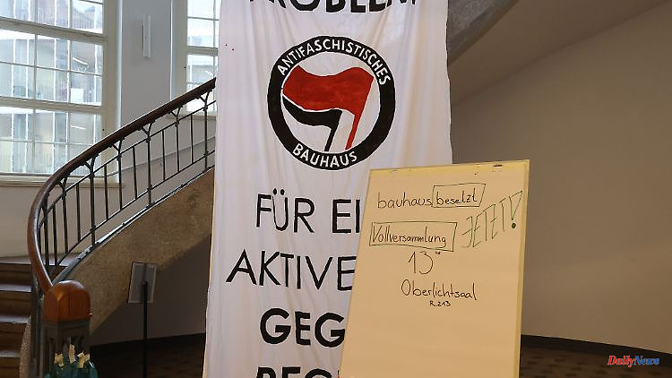 Thuringia: Activists end the occupation of the Bauhaus University in Weimar