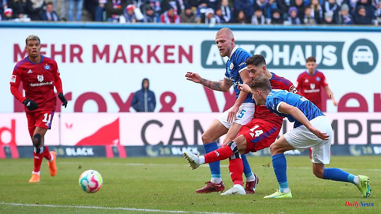 Rostock denied two goals: HSV punishes Hansa-Patzer with a tunnel