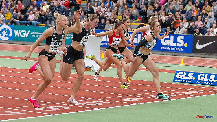 Confusion in athletics DM: Lückenkemper races to the title with the wrong time