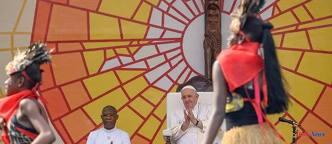 The pope invites young Congolese to be "actors" of the country's future