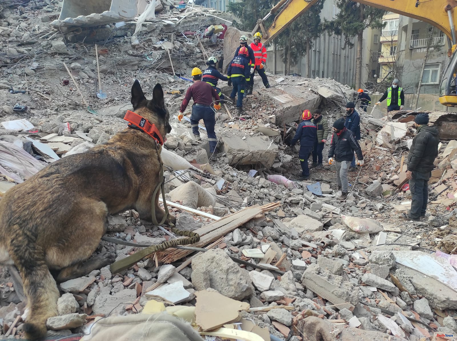 Turkey A 77-year-old woman is rescued alive from the rubble nine days after the earthquake that has left almost 40,000 dead
