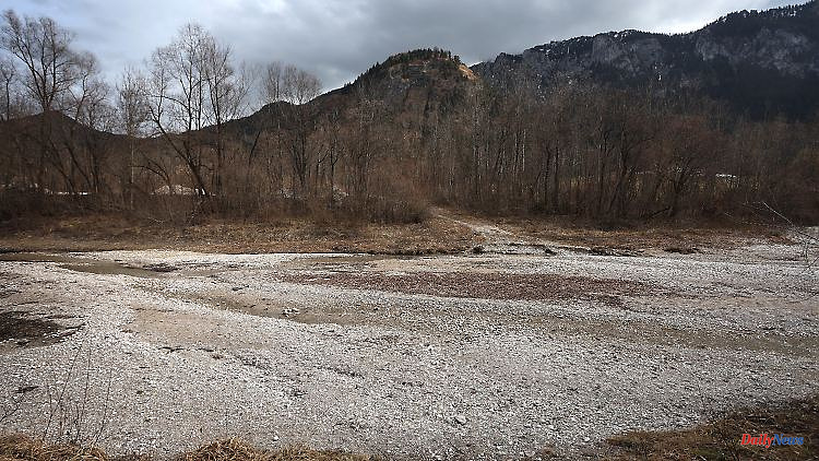 Little snow and little rain: drought is already threatening in Alpine regions