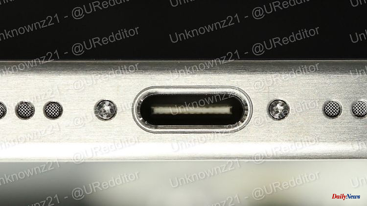 USB-C in the picture: Design of the iPhone 15 Pro apparently leaked