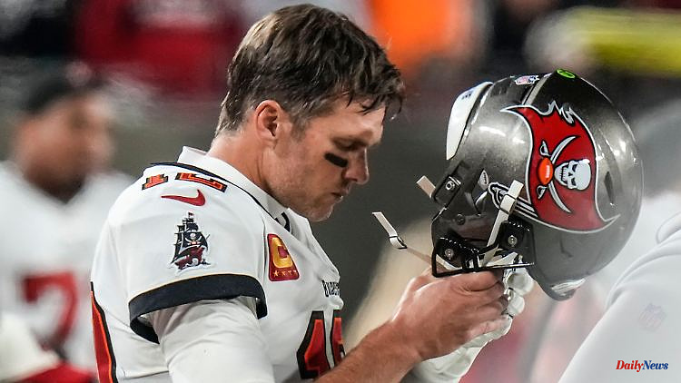 "I'll get straight to the point …": Megastar Tom Brady ends his career in tears