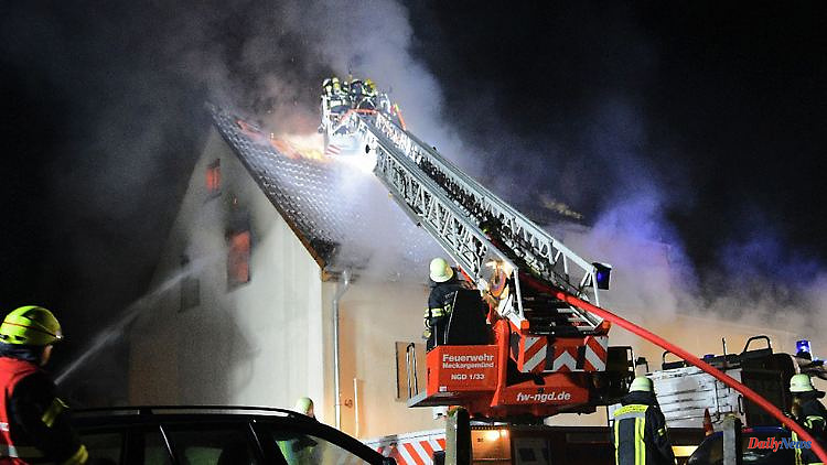 Baden-Württemberg: After a fire in a residential building, the police ruled out arson