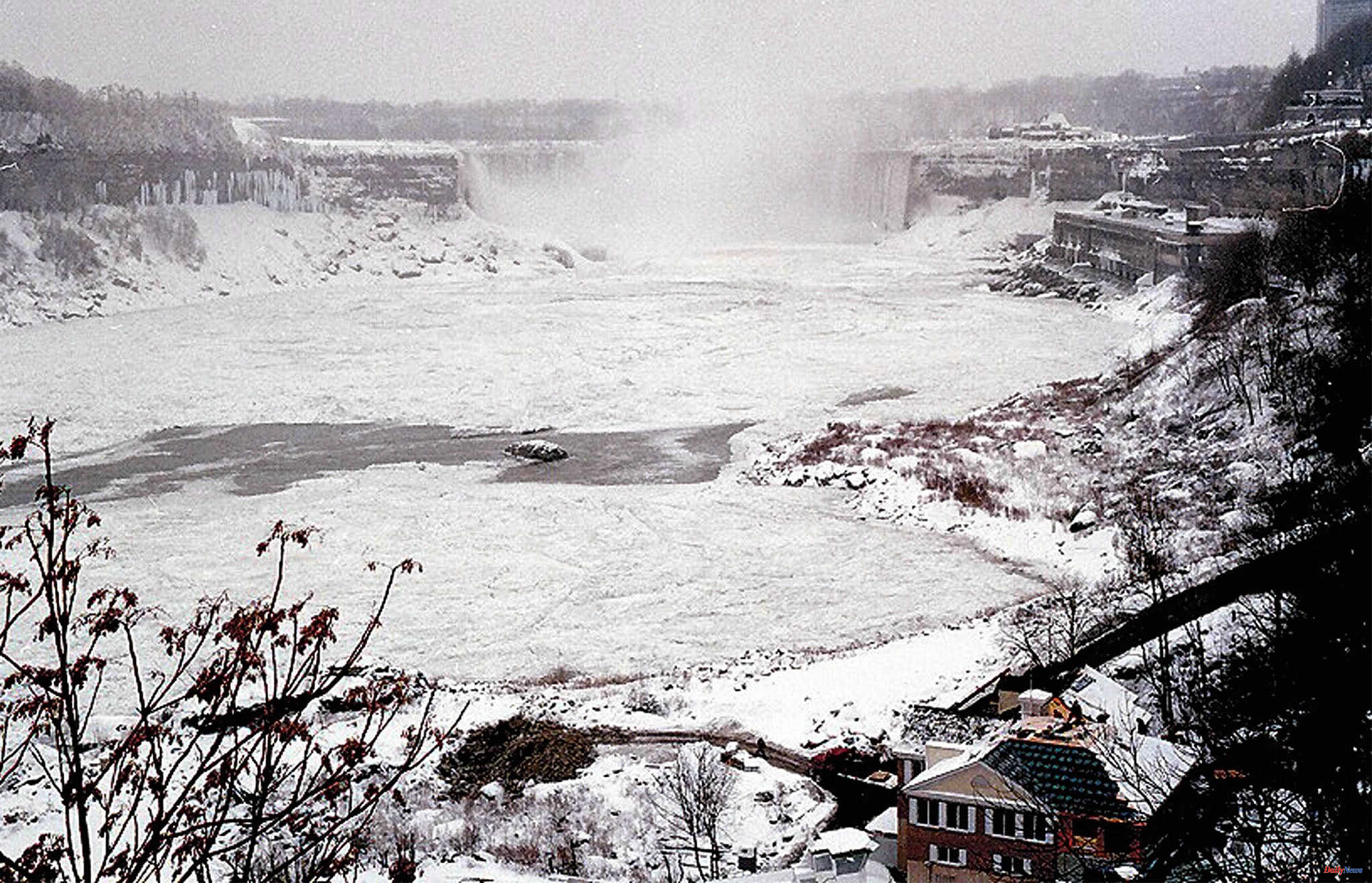USA A five-year-old boy, rescued alive after falling with his mother down a gorge in Niagara Falls