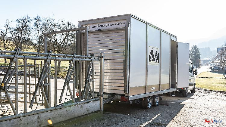 Baden-Württemberg: Mobile slaughterhouses are a small boom in a niche