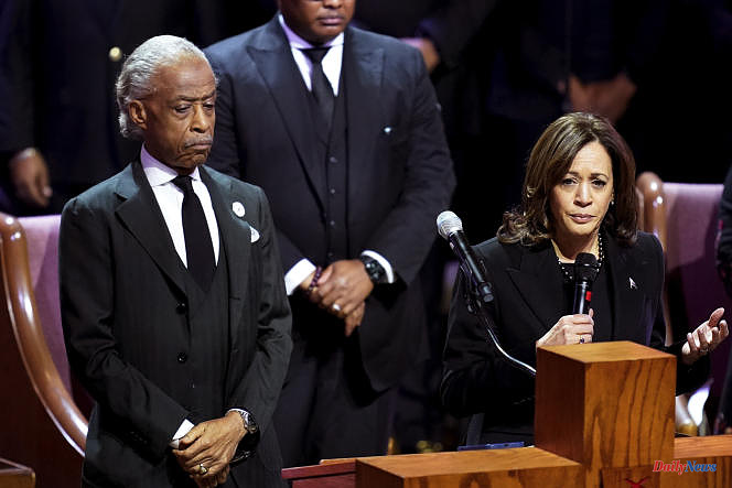 United States: at the funeral of Tire Nichols, Kamala Harris denounces "a violent act" of the police