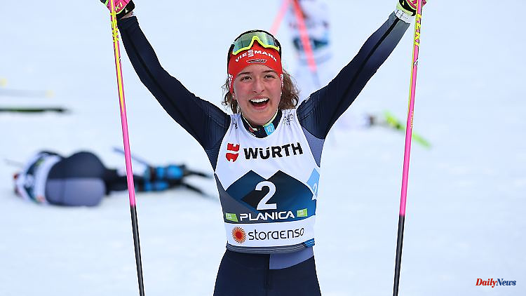 Combined Armbruster shines: 17-year-old German jumps and runs to silver at the World Championships
