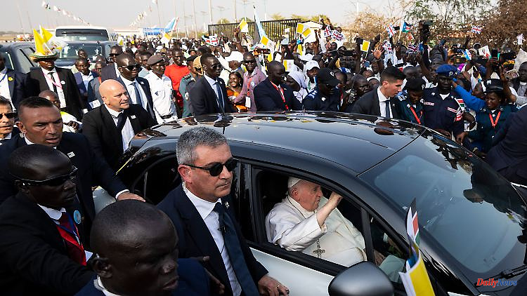 Country suffers from enormous poverty: Violence overshadows the Pope's visit to South Sudan