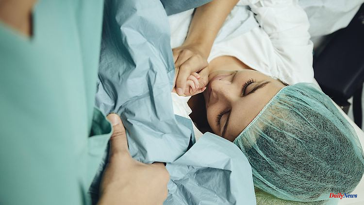 The number has doubled in 30 years: almost every third birth is a Caesarean section