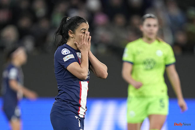 Women's Champions League: Les Parisiennes eliminated in the quarter-finals by Wolfsburg