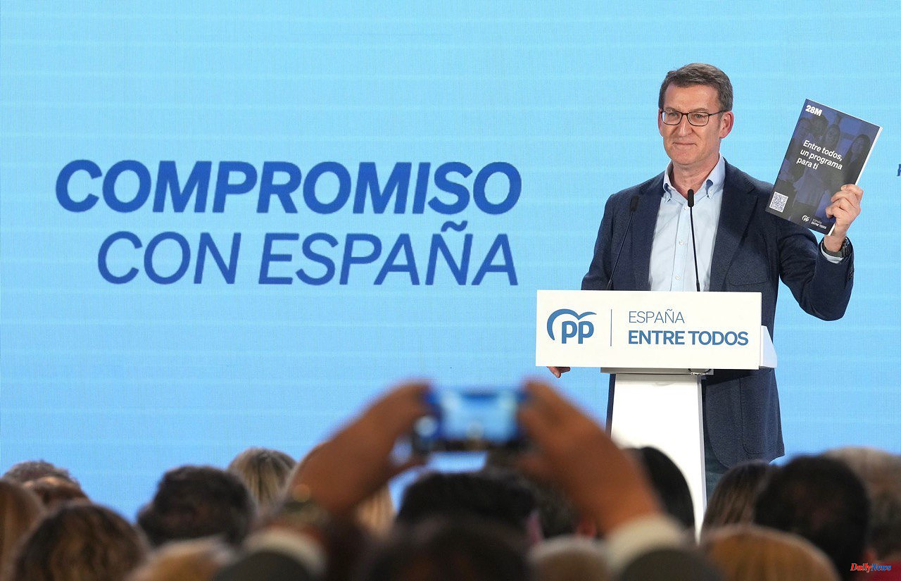 Politics The PP focuses its program for 28-M on "stopping" the "deterioration" of the economy and institutions