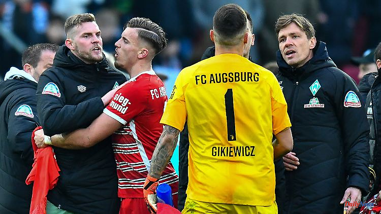 Always trouble against SV Werder: Augsburg keeper Gikiewicz threatens Bremen fans after Zoff