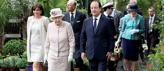 When François Hollande "snubbed" His Gracious Majesty