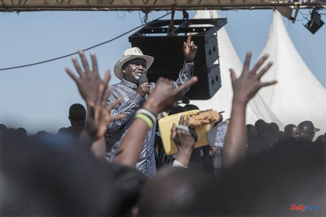 In Kenya, Raila Odinga, the opponent in permanent revolt