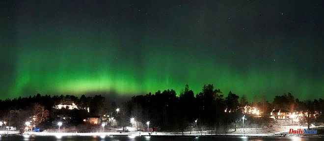 The Swedish sky covered with artificial halos to unravel the mystery of the Northern Lights