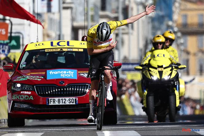 Cycling: Tadej Pogacar, as "boss", wins the last stage and the final victory of Paris-Nice