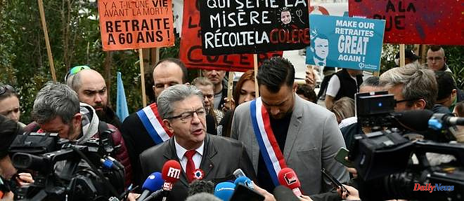 Pensions: Mélenchon calls on protesters "not to be intimidated in any way"