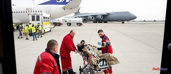 In a flying hospital, the hope of better days for the injured in Ukraine