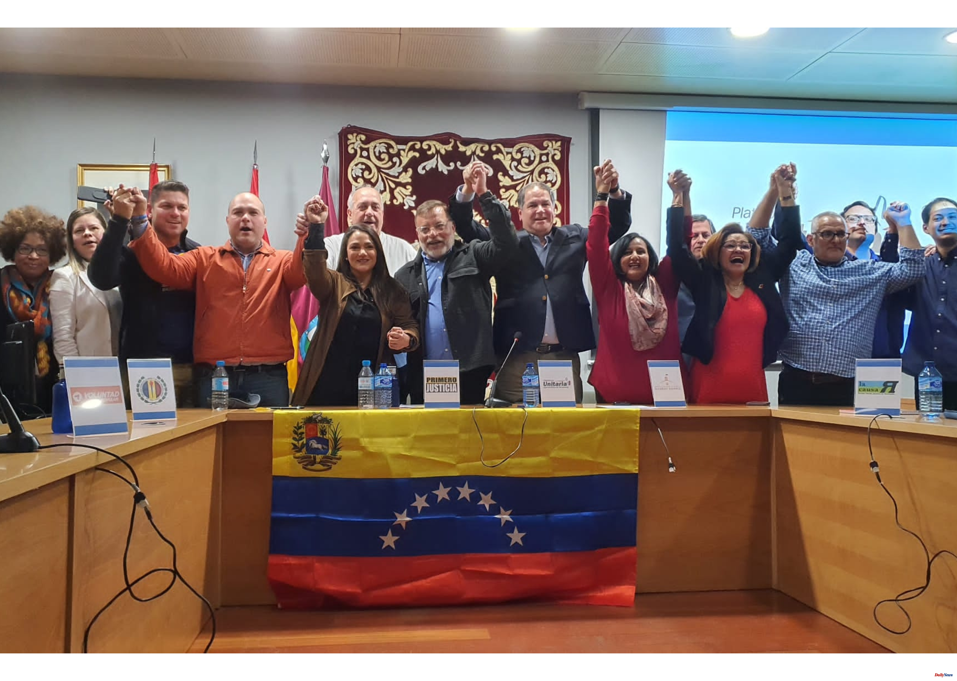 Venezuela The Venezuelan opposition stages its reconciliation in Madrid