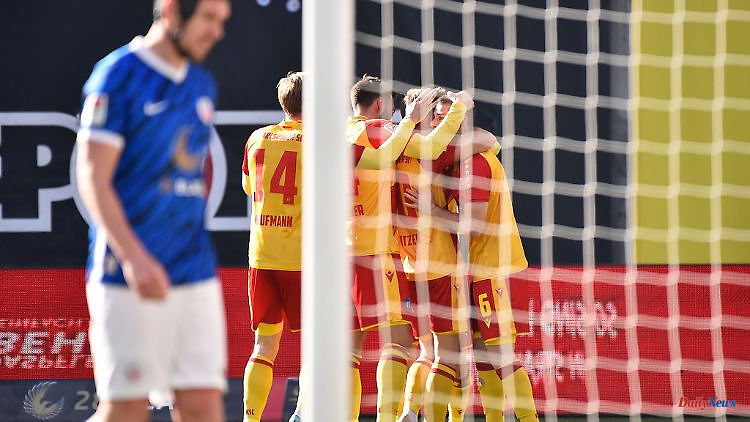 Baden-Württemberg: 2-0 in Rostock: KSC said goodbye to the relegation battle