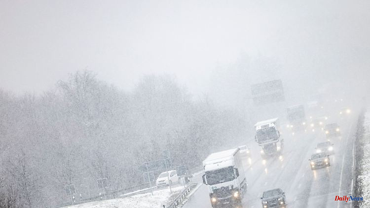 Thuringia: Attention drivers: black ice and snow on Wednesday morning