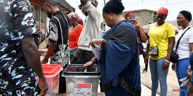 In Nigeria, the ruling party wins the majority of gubernatorial seats