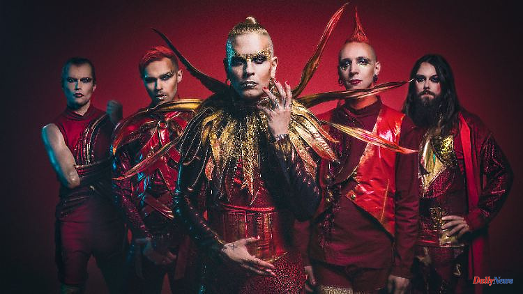 With blood and glitter to the ESC?: Lord Of The Lost rock the preliminary round