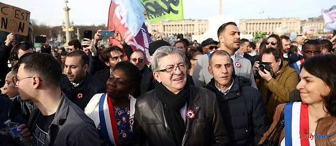 Pensions: Mélenchon observes a "collapse of the presidential minority"