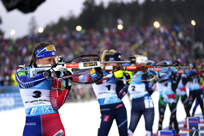 Biathlon World Cup: Anaïs Chevalier-Bouchet finishes once again on the pursuit podium