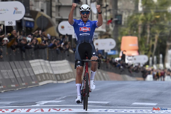 Cycling: Mathieu Van der Poel winner of Milan-San Remo