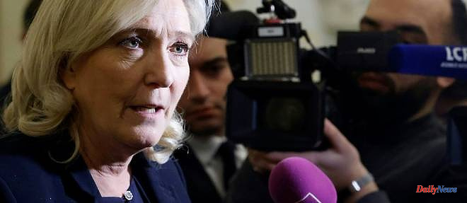 Le Pen: in the event of dissolution, no RN candidates against LR deputies who will vote for censure