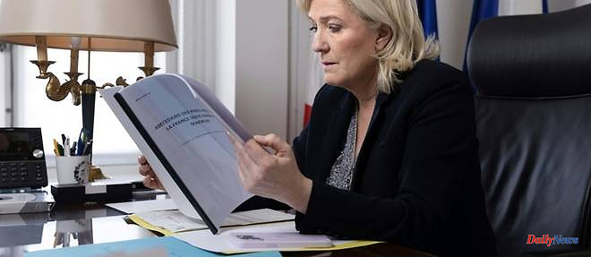 Pensions: Le Pen warns that she will not participate "to extinguish the fire" of the dispute