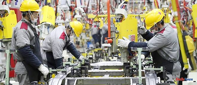 Strong recovery of activity in factories in China, after the zero Covid