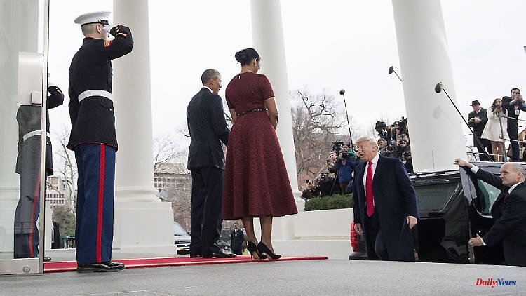 Pulled together long enough: Michelle Obama cried after Trump's inauguration