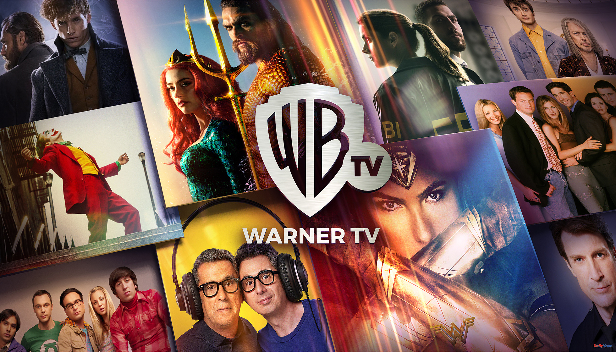 Programming Friends, The Big Bang theory and the entire DC Universe, among the programming of the new Warner TV channel