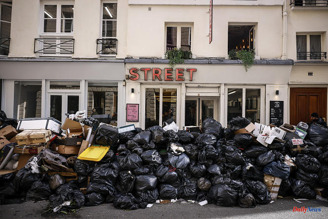 Garbage collectors' strike against the pension reform: the showdown hardens between the town hall of Paris and the State