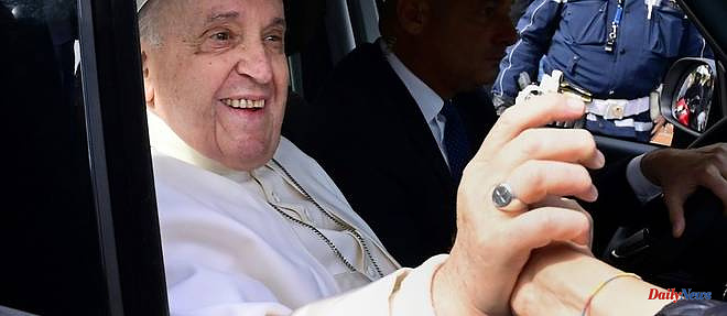 'I'm still alive': Pope leaves hospital in good shape