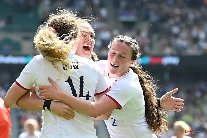 Women's Six Nations Tournament: England beat France to claim grand slam