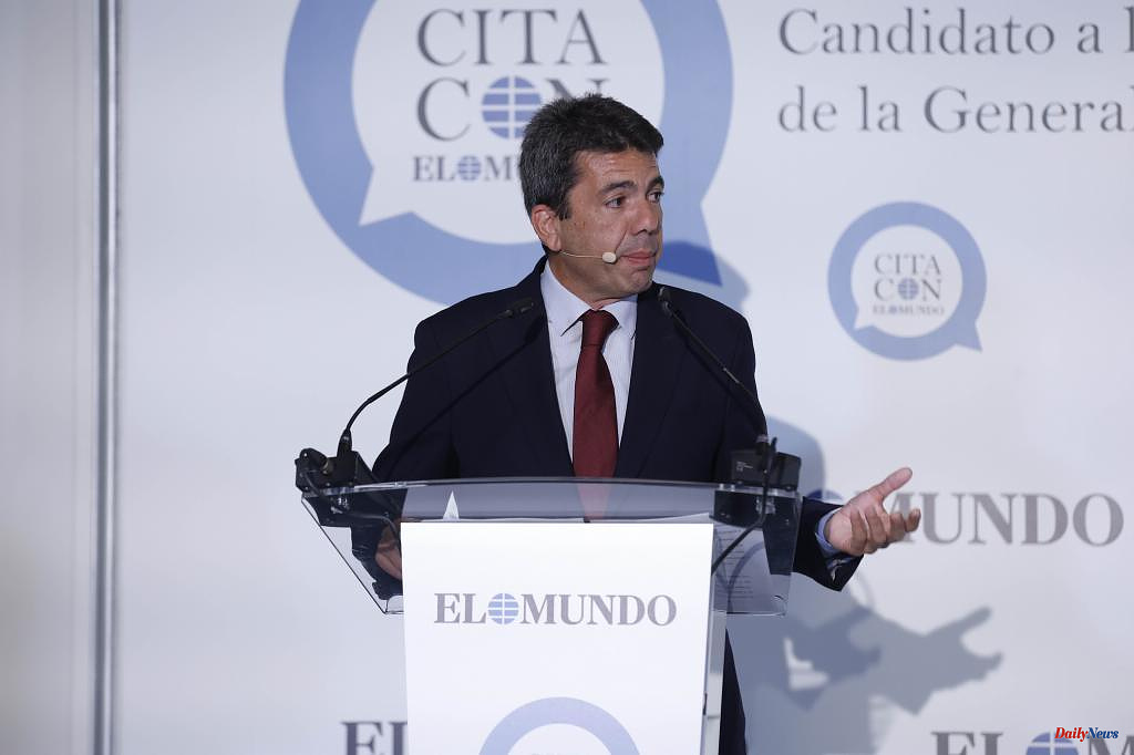 EL MUNDO forum Mazón's loaded backs: touchstone of political change in the Government of Spain