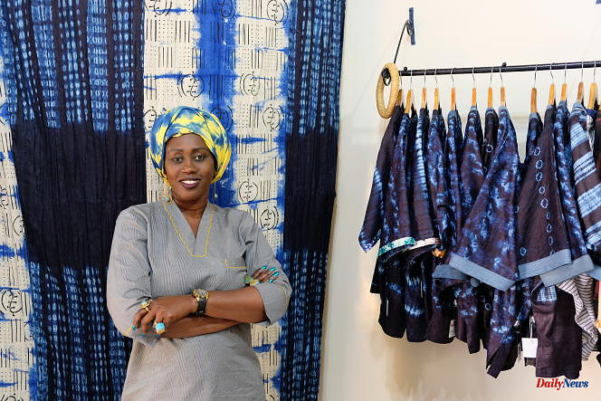 In Senegal, Marie Madeleine Diouf sees fashion in indigo