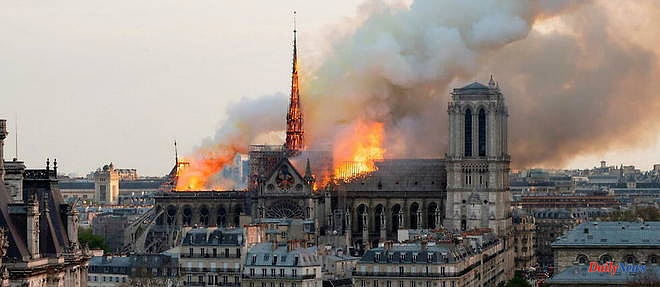 Notre-Dame: four years later, the shocking photos of the great fire