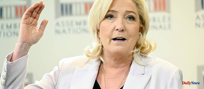 Le Pen would improve his score if the presidential election took place tomorrow