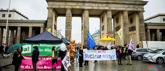 End of nuclear power in Germany: pro and anti demonstrate in Berlin
