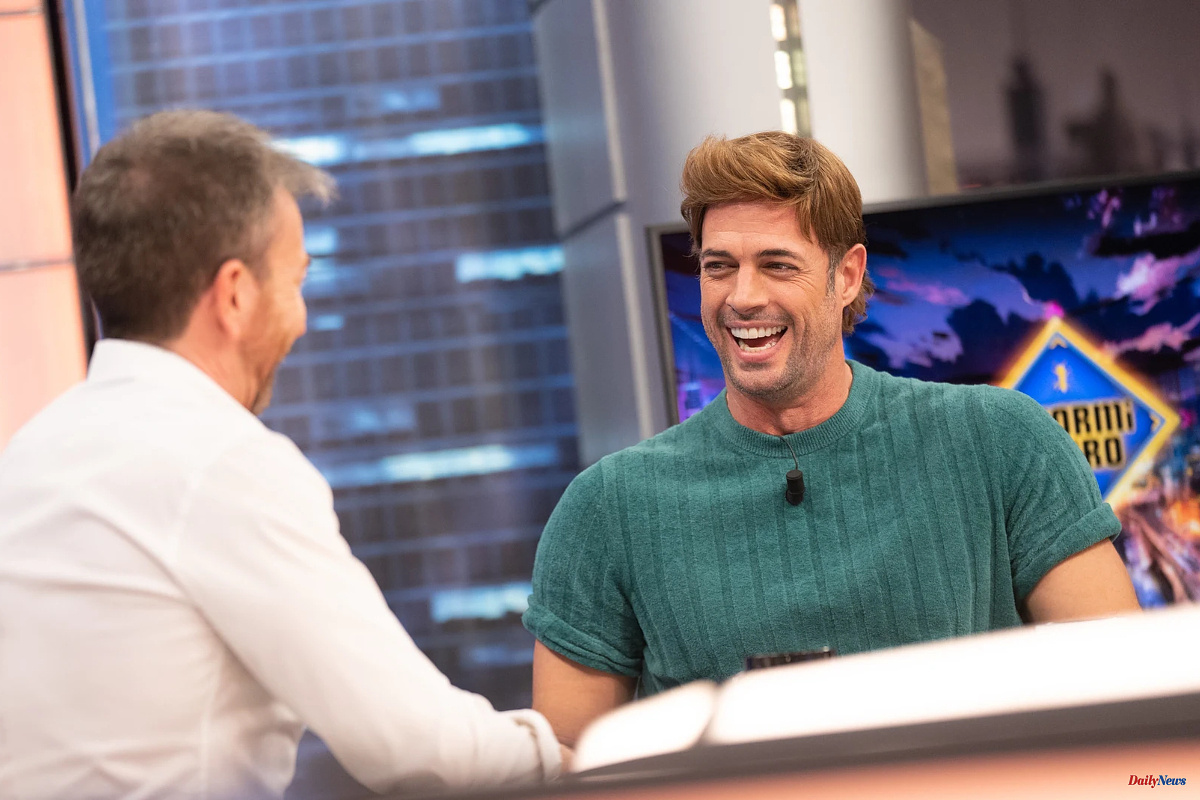 Television William Levy asks his fans in El Hormiguero not to give him gastronomic gifts