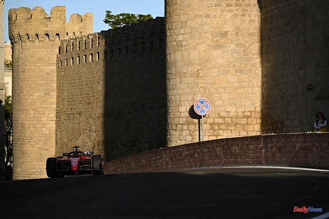 Formula 1: Leclerc slots between Pérez and Vertsappen in Azerbaijan Grand Prix sprint race